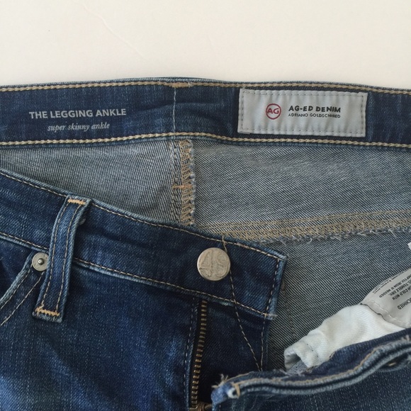 AG Adriano Goldschmied Ankle Super Skinny Distress - Picture 4 of 10